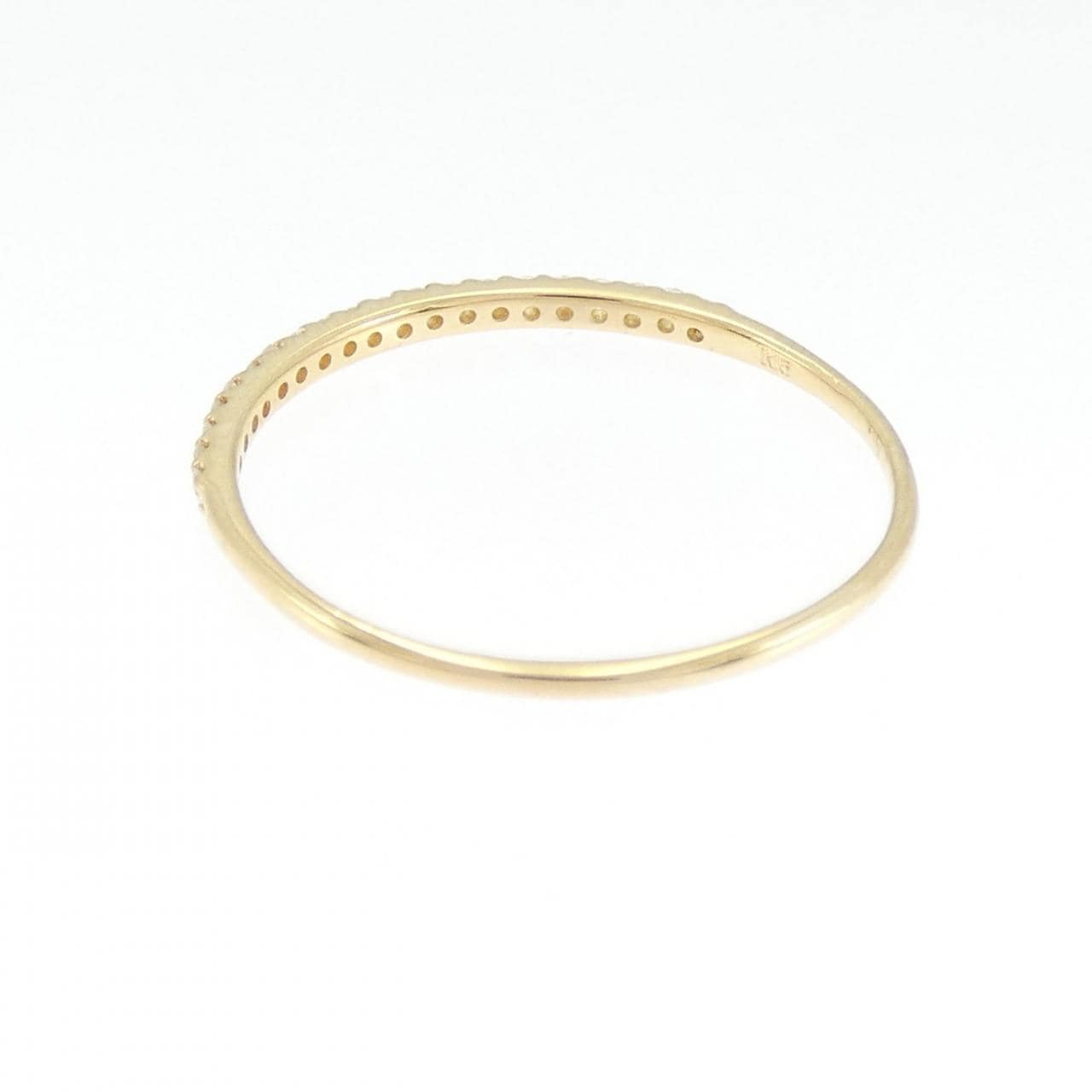 【リメイク】K18YG ダイヤモンド リング 0.10CT