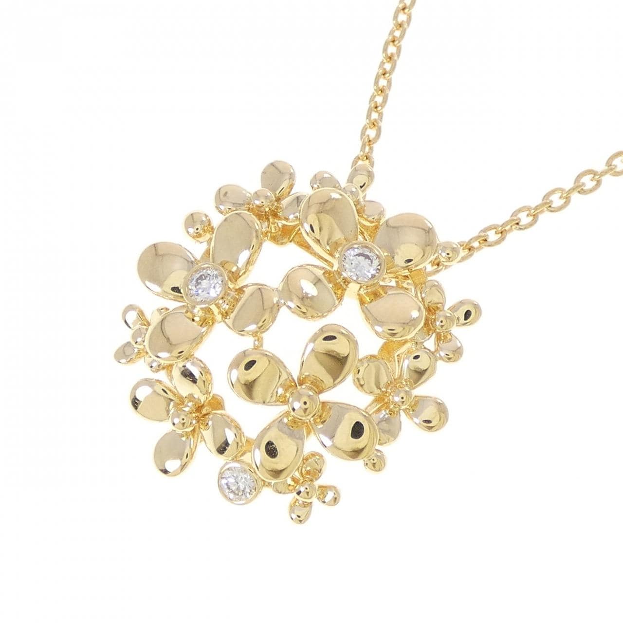 タサキ ダイヤモンド ネックレス 0.08CT