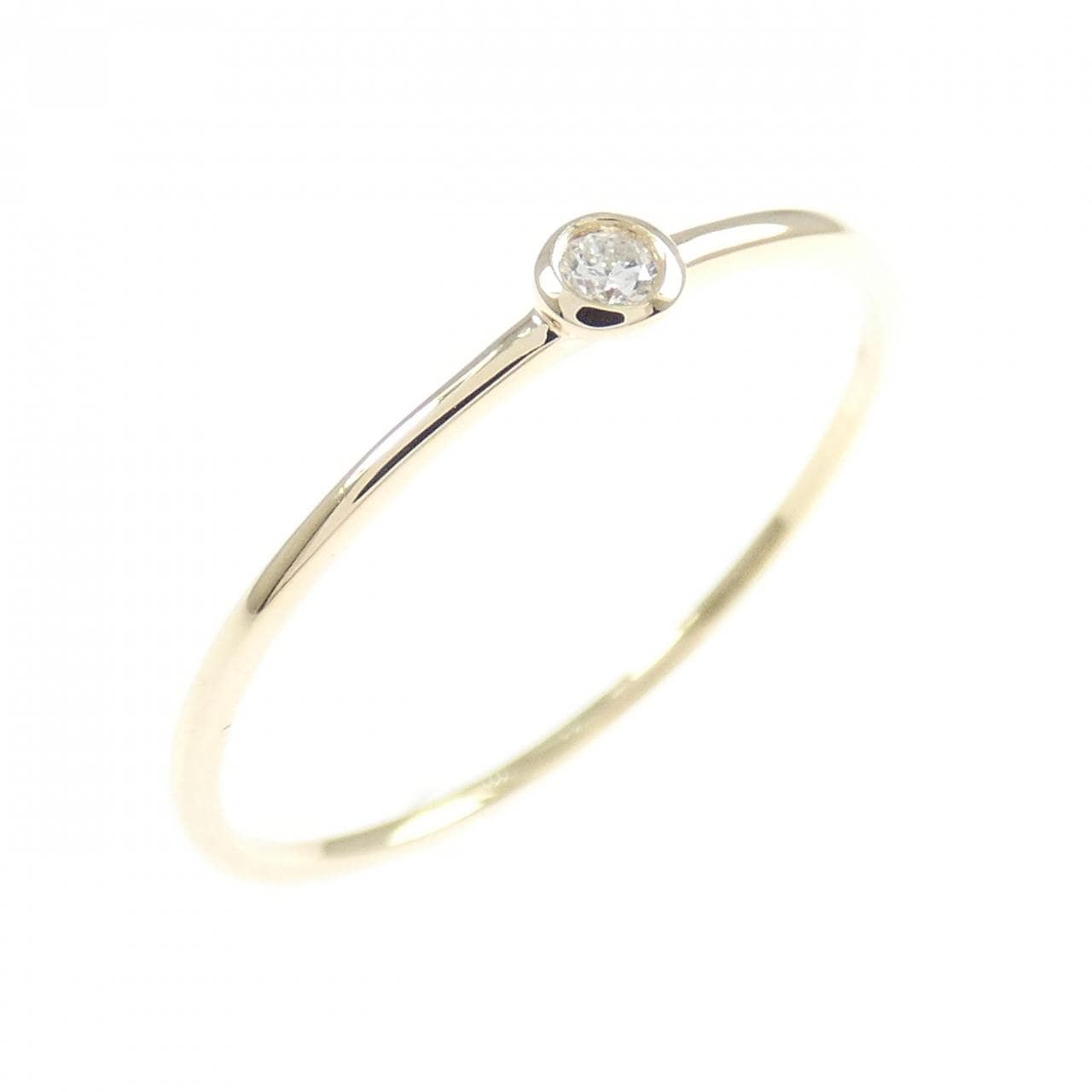 【リメイク】K10YG ダイヤモンド リング 0.02CT