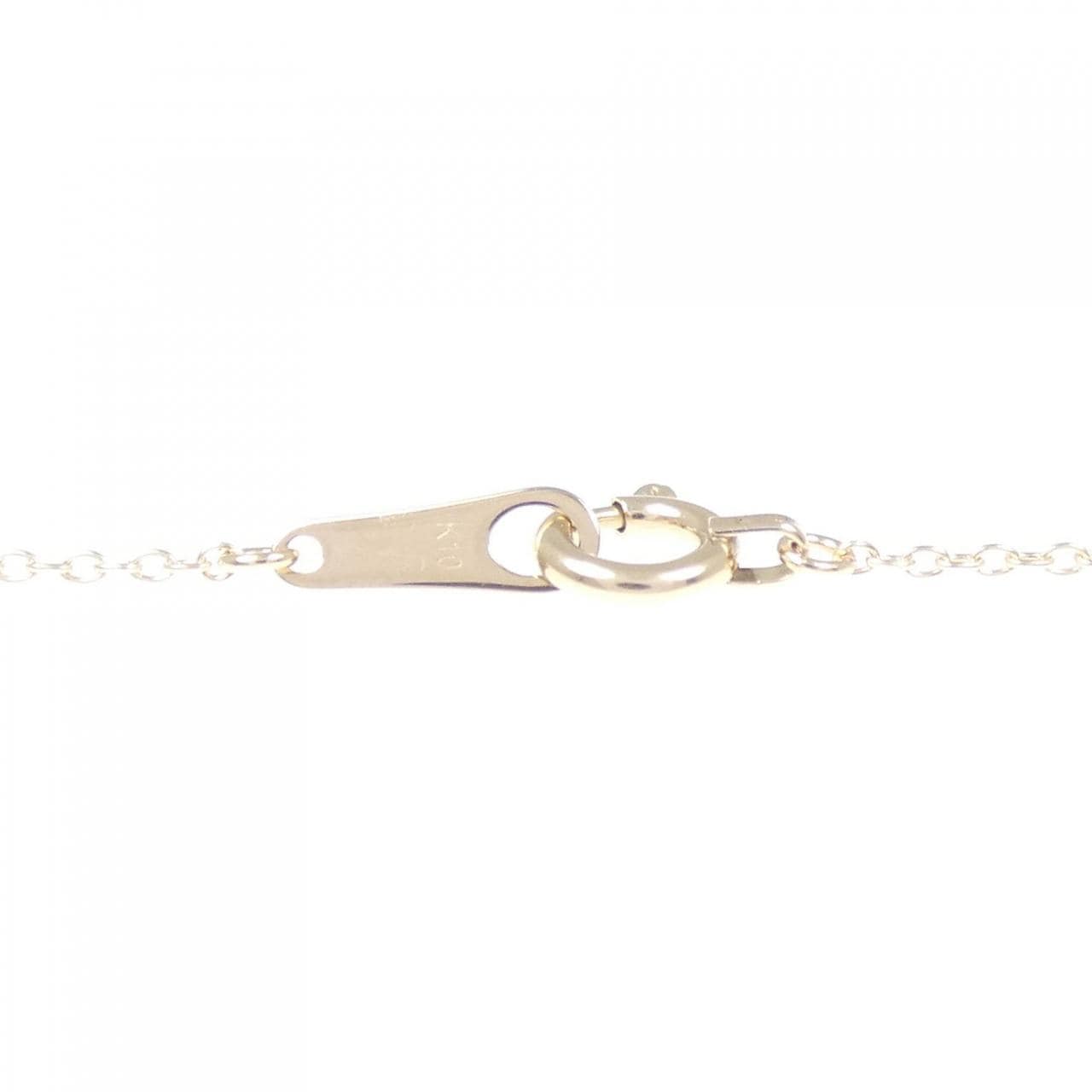 【リメイク】K10YG ダイヤモンド ネックレス 0.18CT