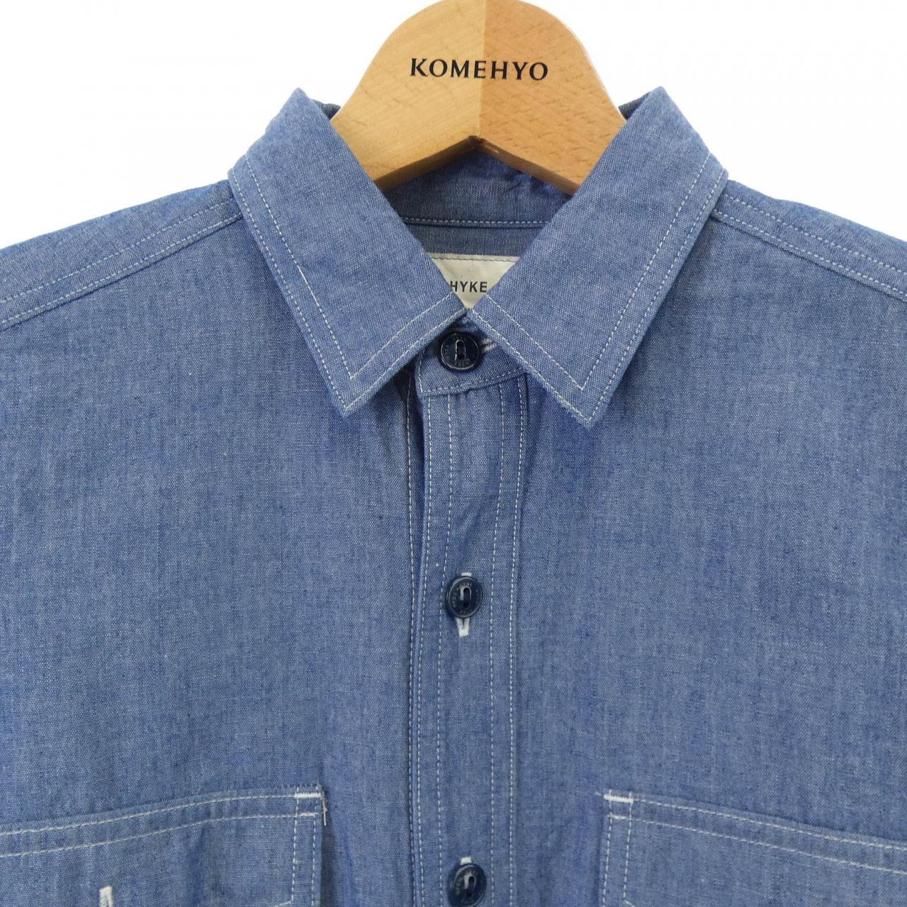 ハイク HYKE 221-15158 シャツ