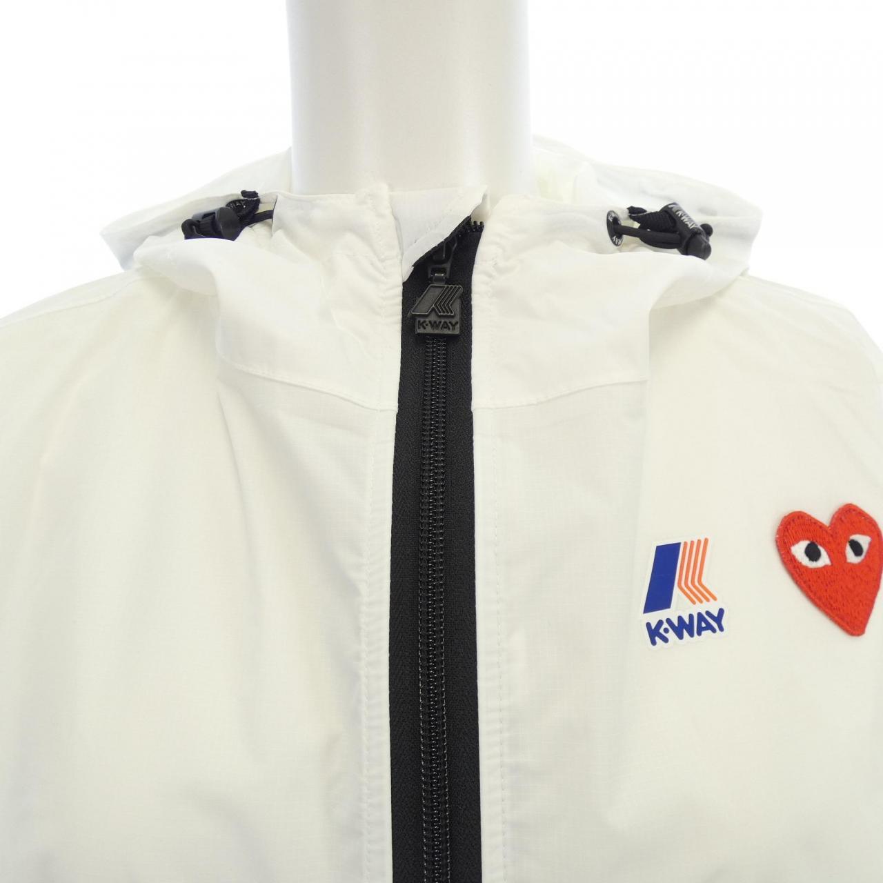 ケーウェイ K-WAY PLAY COMME des GARCONS ブルゾン