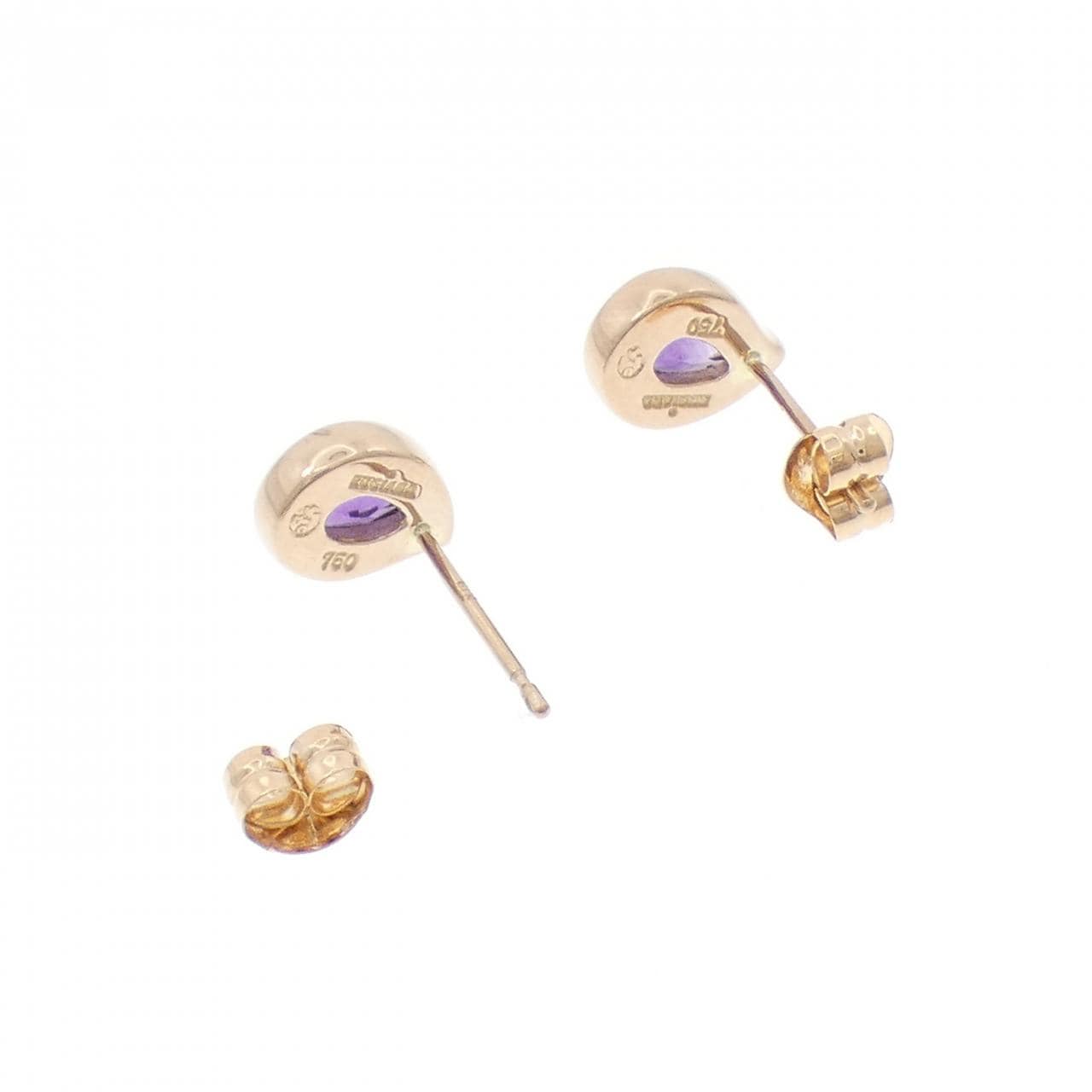ルジアダ アメジスト ピアス