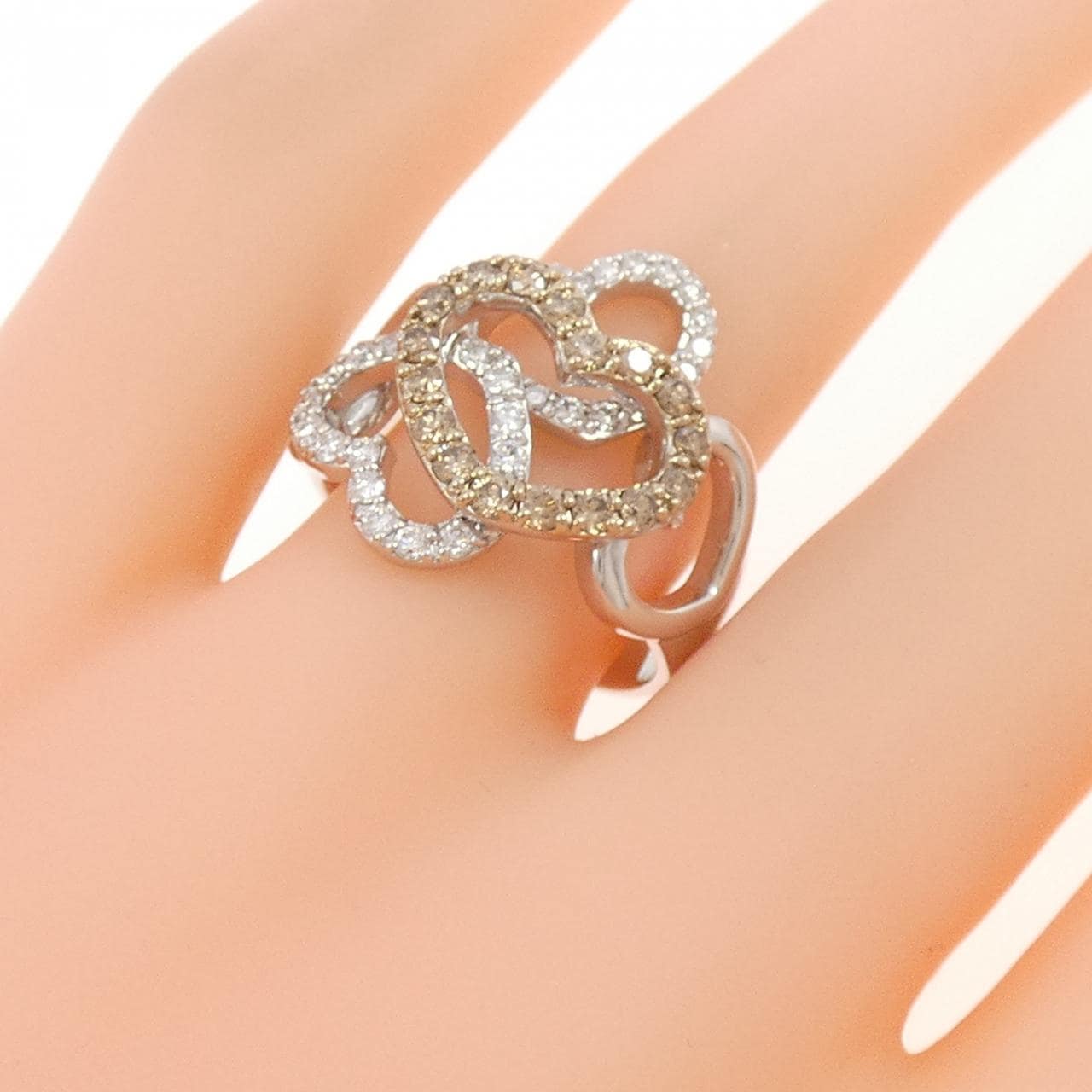 ポンテヴェキオ ダイヤモンド リング 0.36CT