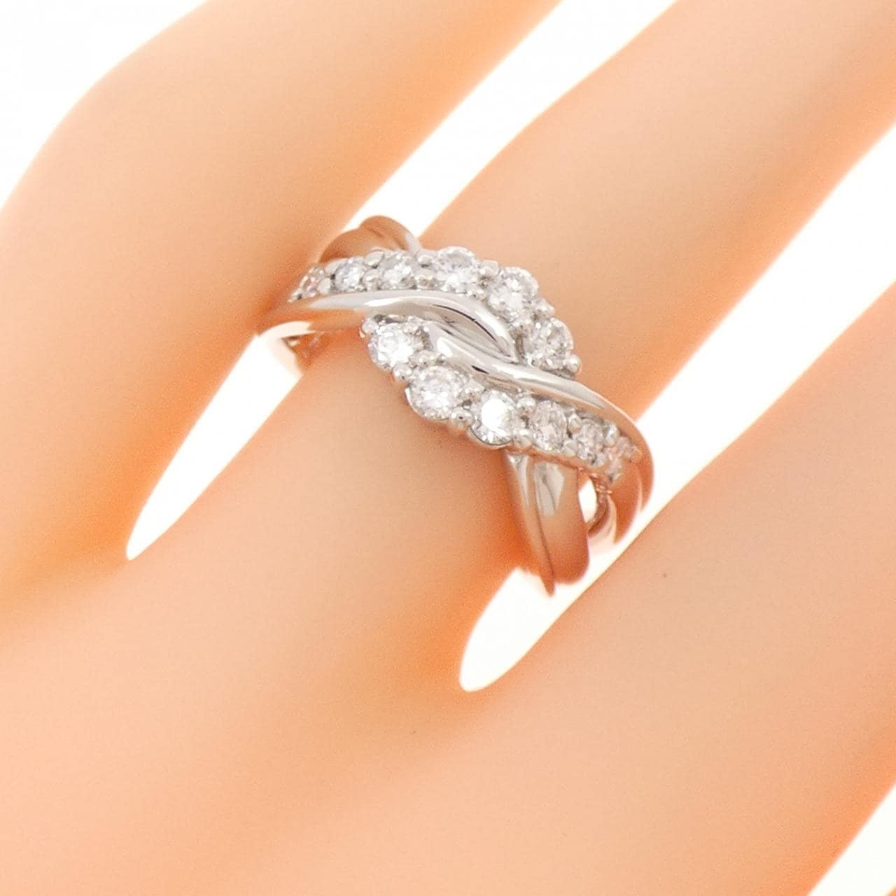 PT900 ダイヤモンド リング 0.50CT