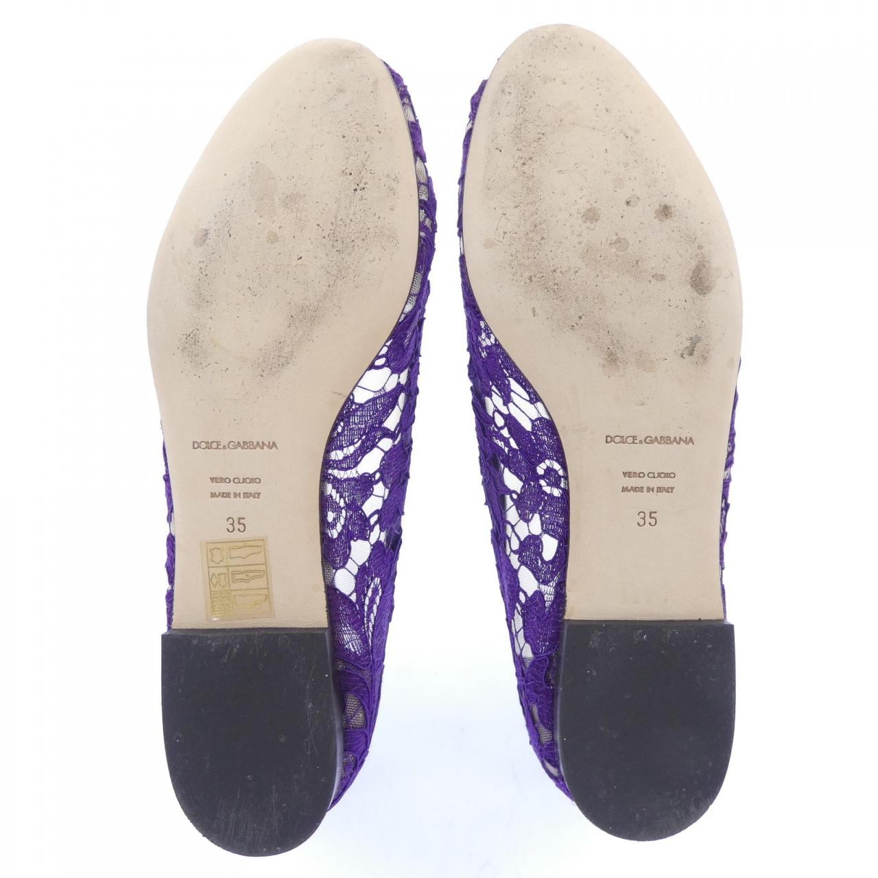 ドルチェアンドガッバーナ DOLCE&GABBANA フラットシューズ