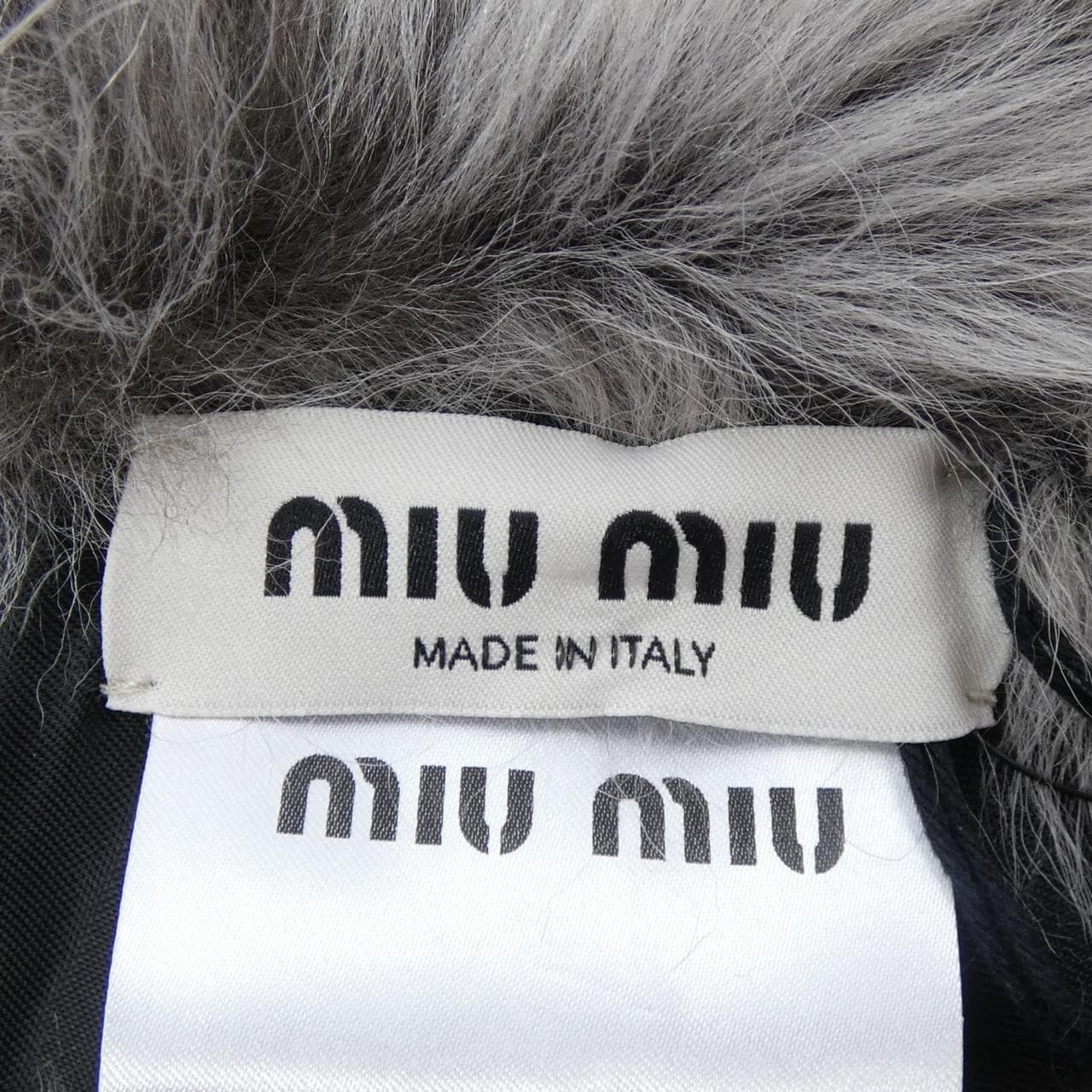 ミュウミュウ MIU MIU MPY053 S000 18IK MUFFLER