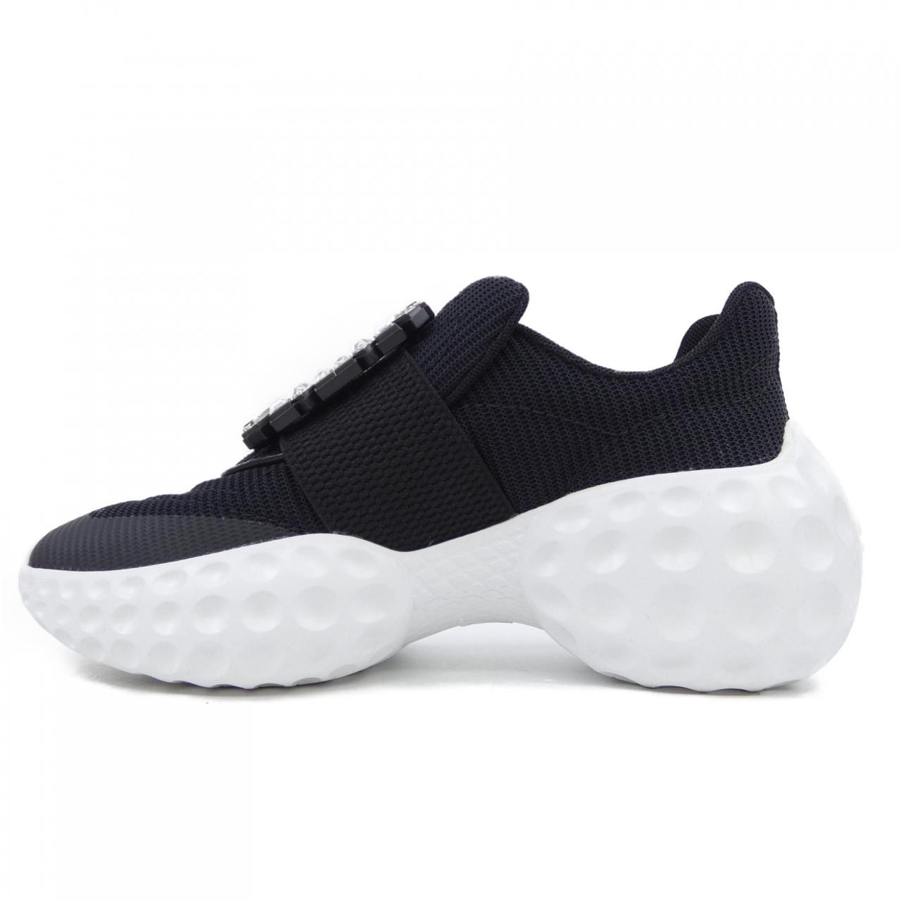 ロジェヴィヴィエ ROGER VIVIER ストラスバックル ヴィヴ ラン ライト スニーカー