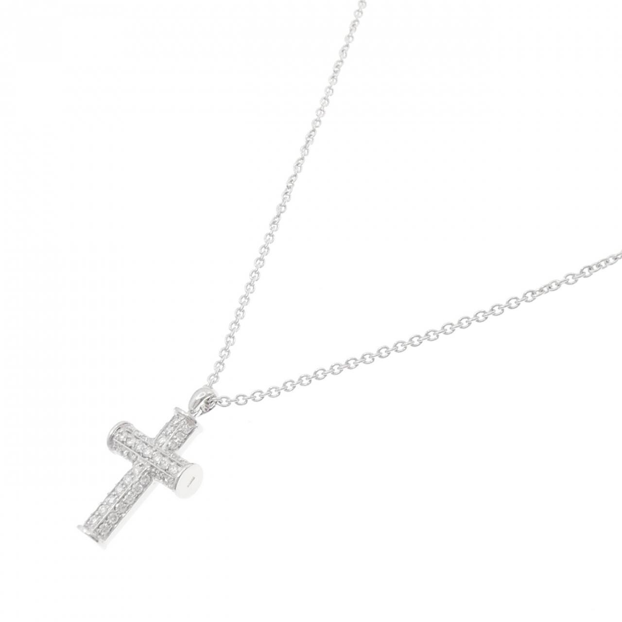 BVLGARI Latin Cross Necklace