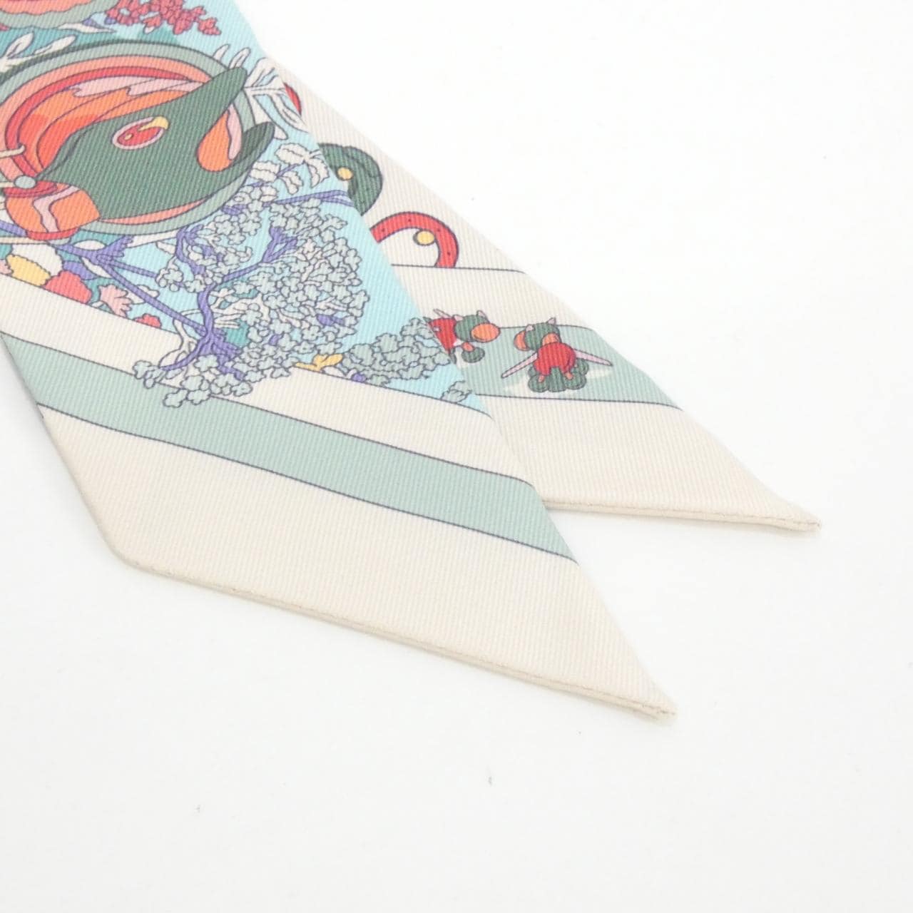 エルメス PONY PIT STOP ツイリー 064207S スカーフ