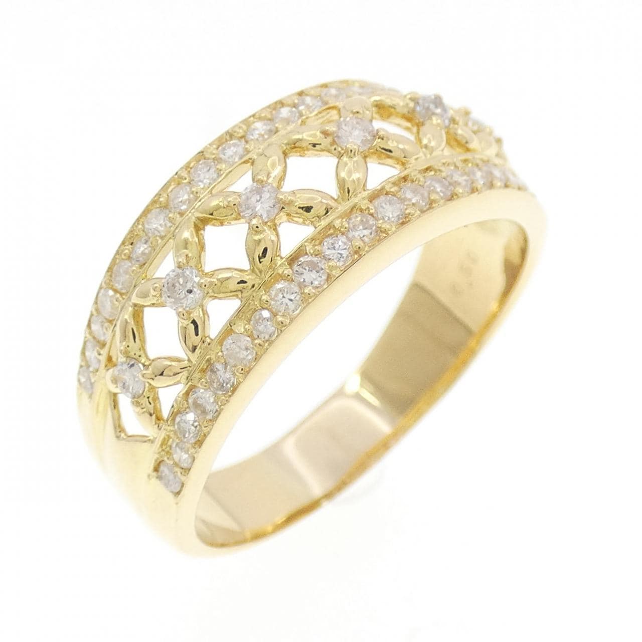 K18YG ダイヤモンド リング 0.50CT