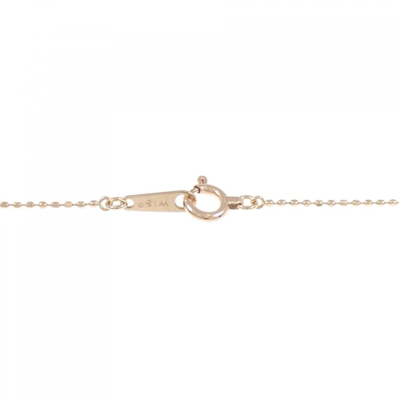 K10PG ダイヤモンド ネックレス 0.10CT