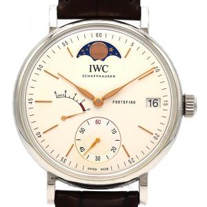 【ノーメンテナンス還元価格】IWC ポートフィノハンドワインドムーンフェイズ IW516401 SS 手巻