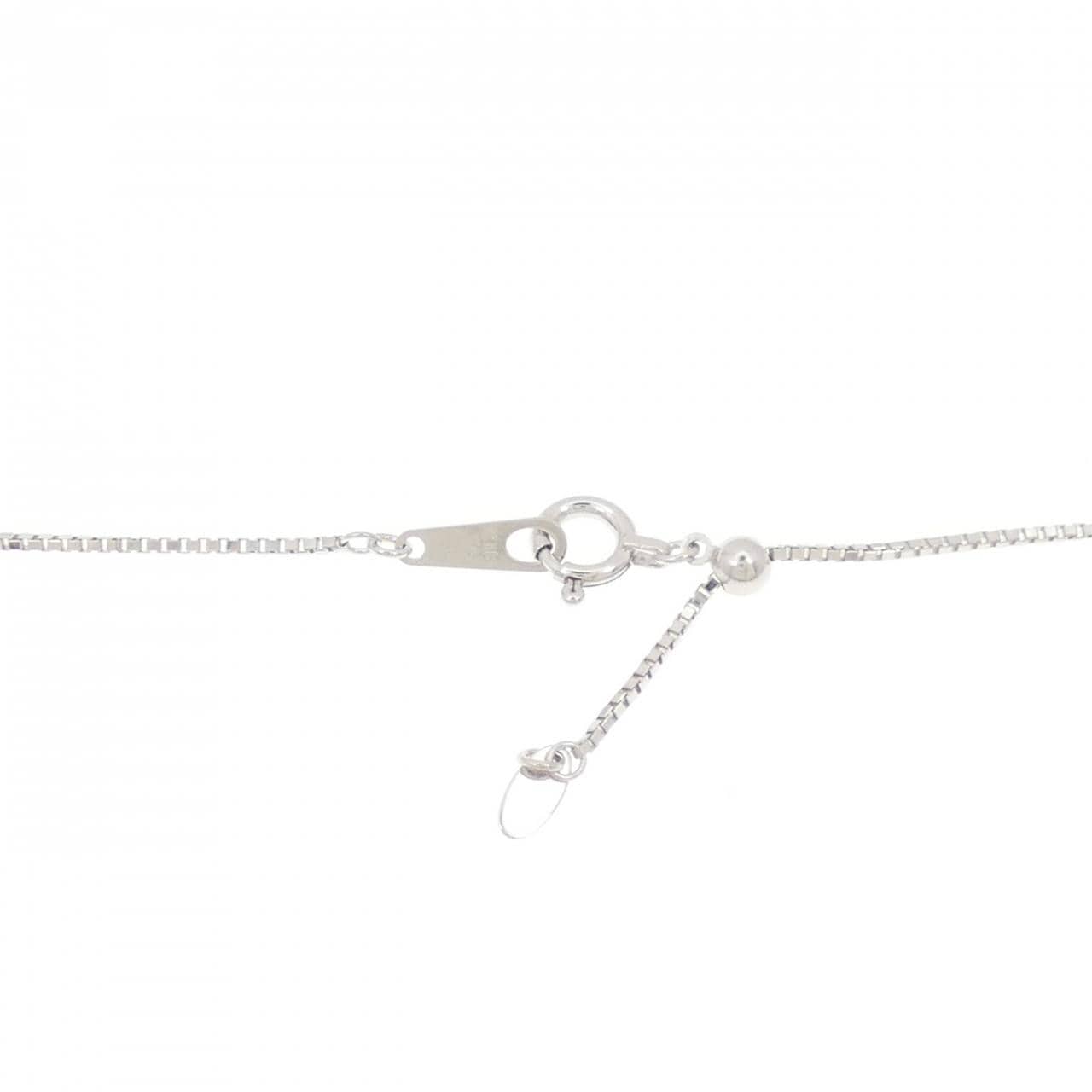 K18WG ダイヤモンド ネックレス 0.51CT
