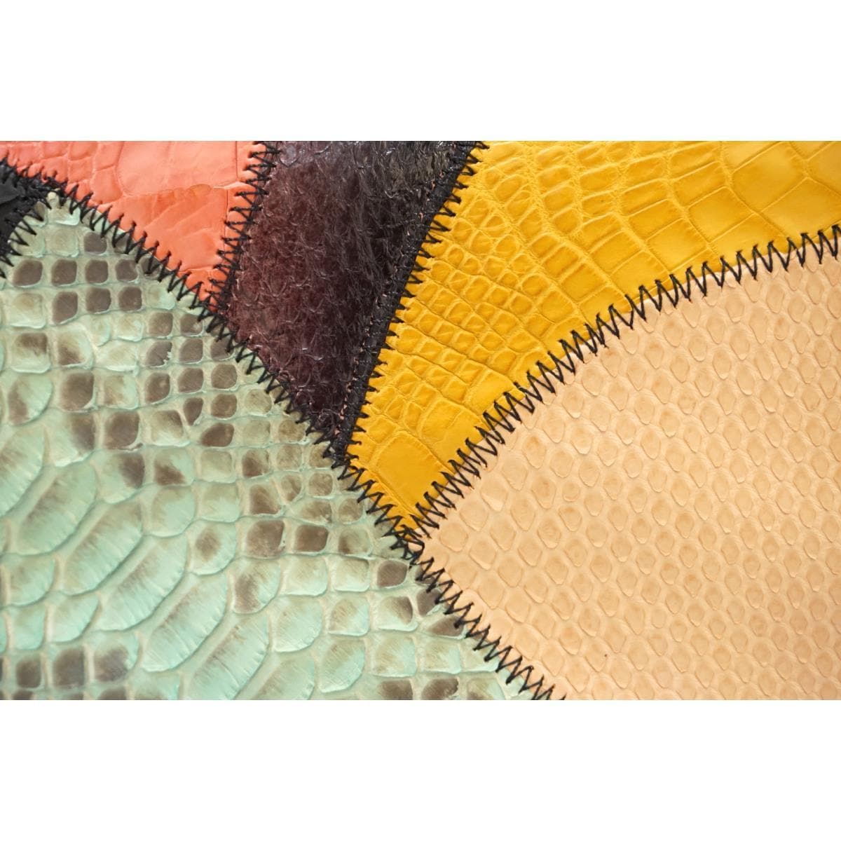 【新品】和装バッグ　クロコ