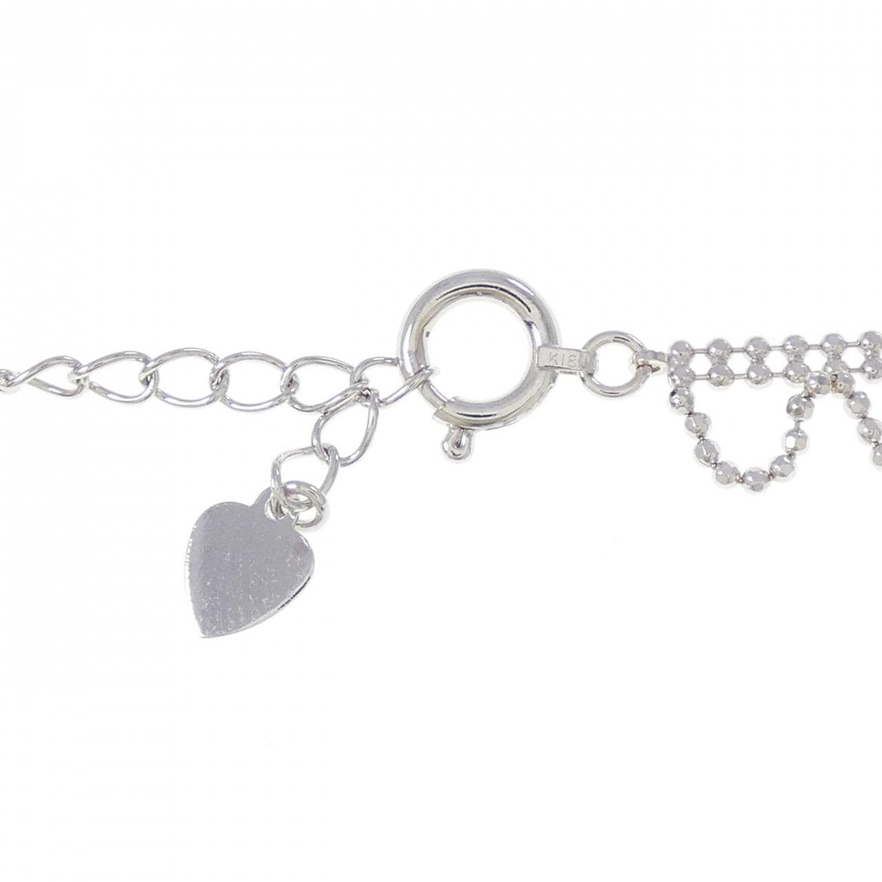 K18WG アンクレット