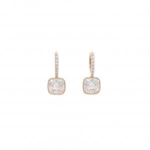 K14PG キュービック ピアス