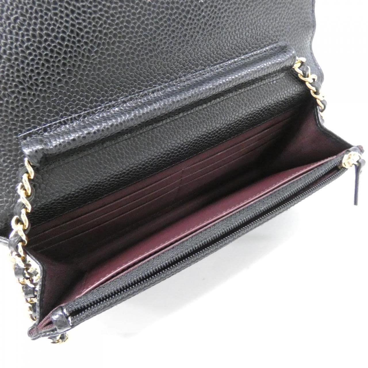 シャネル タイムレスクラシック ライン 33814 チェーンウォレット