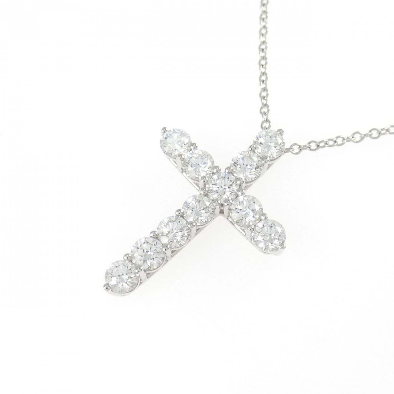 ティファニー ミディアム クロス ネックレス