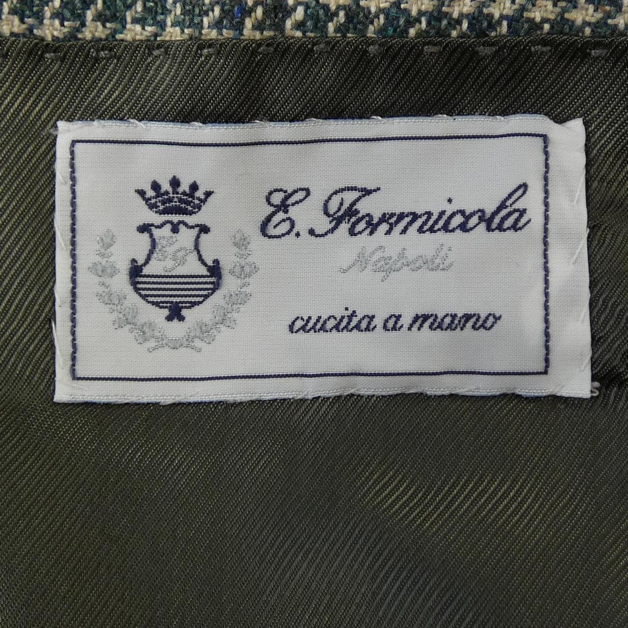 エリッコフォルミコラ ERRICO FORMICOLA ジャケット