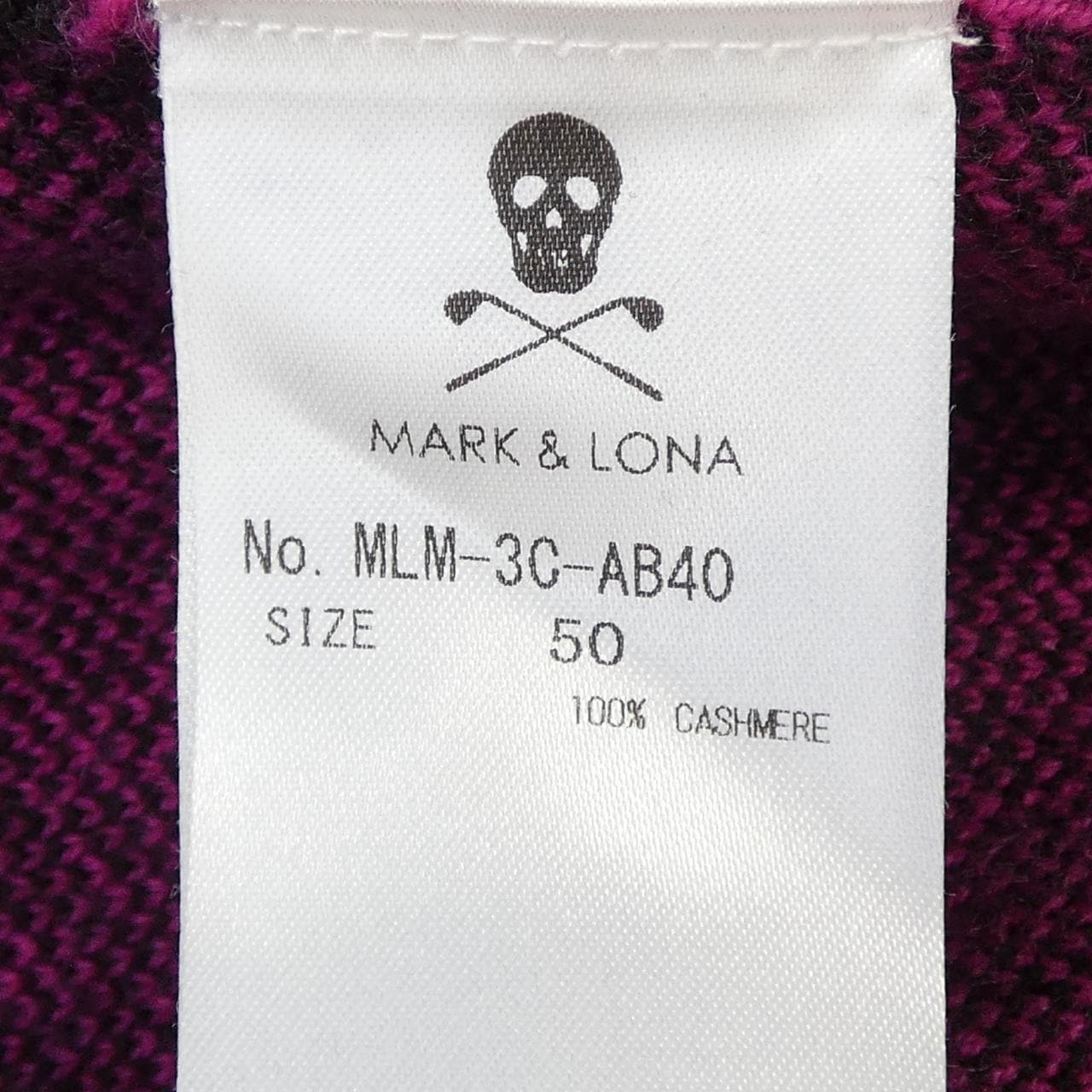 マークアンドロナ MARK&LONA MLM-3C-AB40 ニット