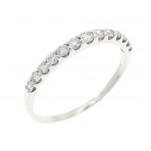 K18WG ダイヤモンド リング 0.30CT