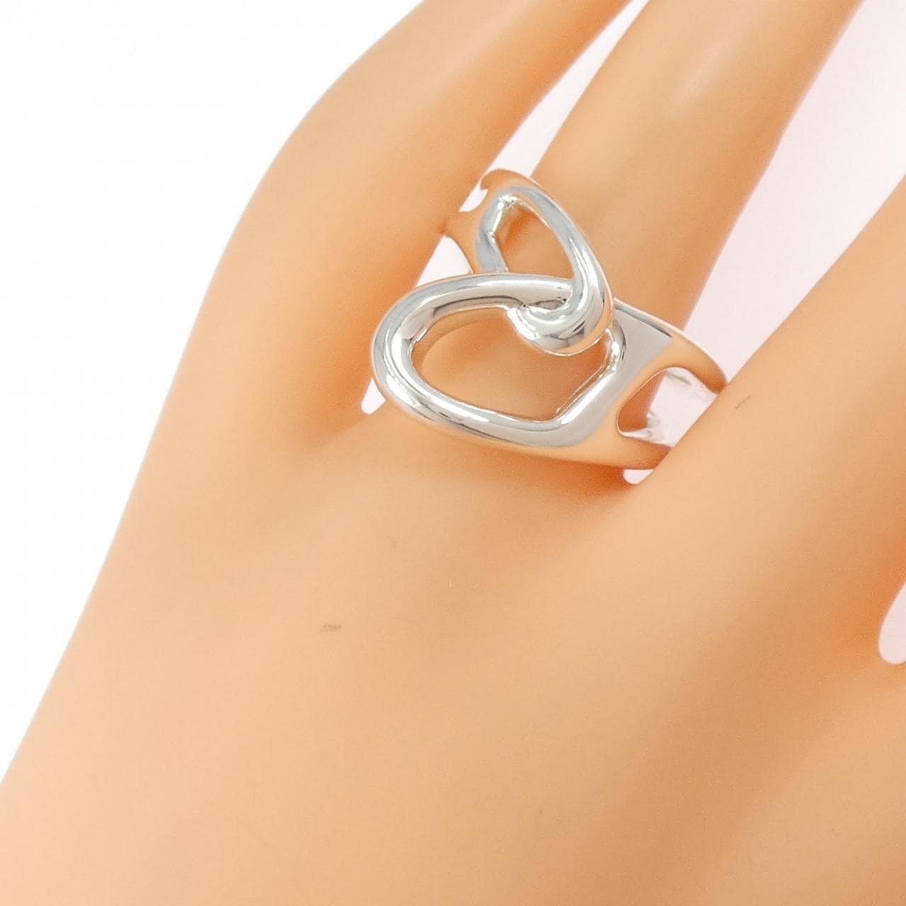 HERMES Chaine Dunkle 朋克戒指
