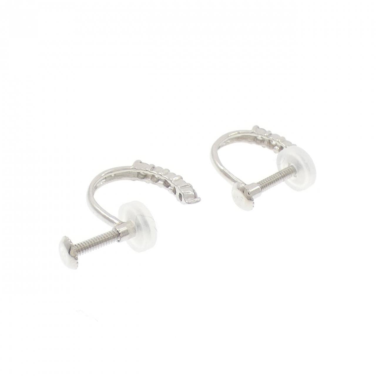 PT900 ダイヤモンド イヤリング 0.20CT