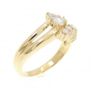 K18YG ダイヤモンド リング 0.50CT