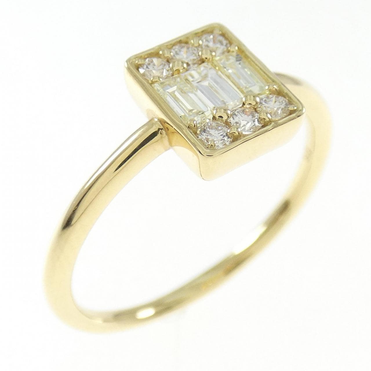 【新品】K18YG ダイヤモンド リング 0.30CT