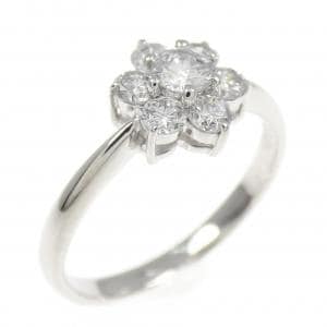 PT フラワー ダイヤモンド リング 0.173CT