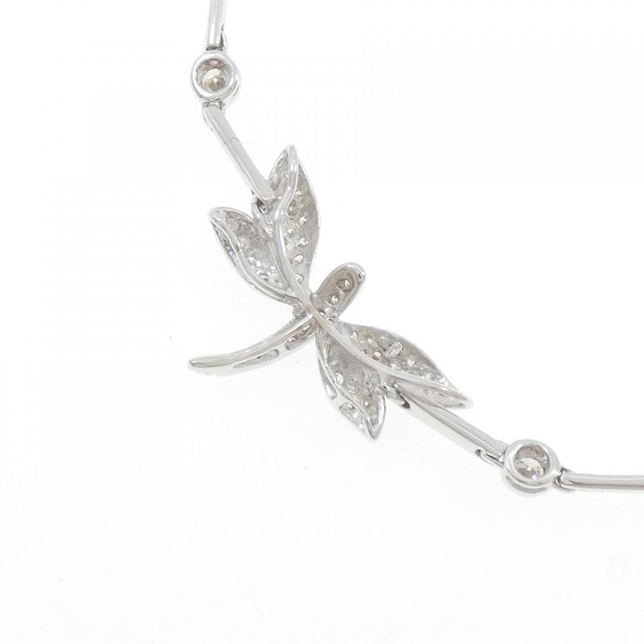 750WG ダイヤモンド ネックレス 1.01CT