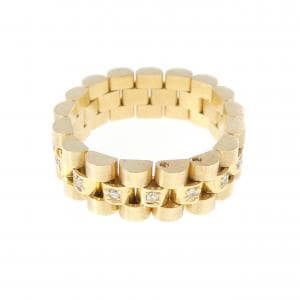 750YG ダイヤモンド リング 0.10CT