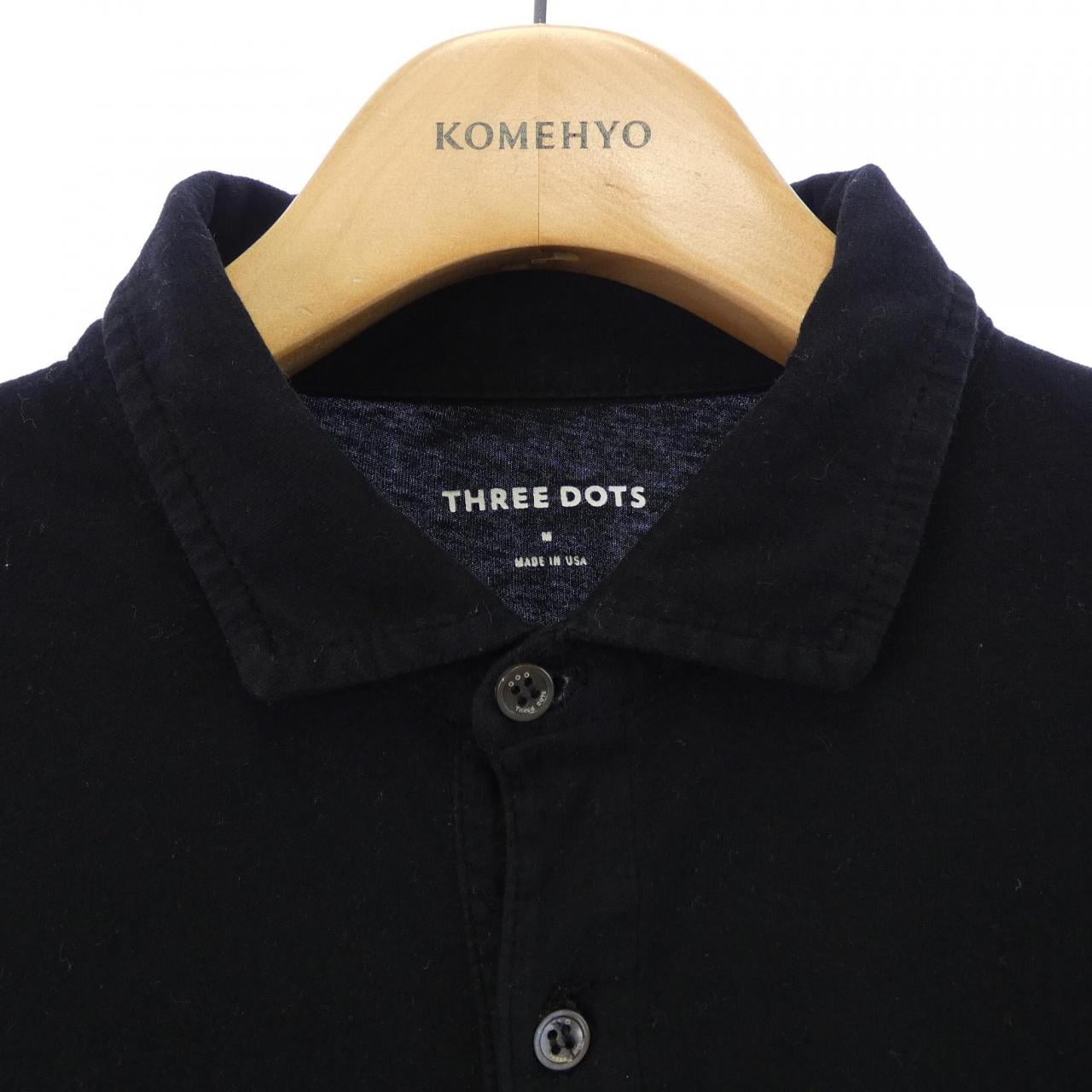 スリードッツ THREE DOTS ポロシャツ