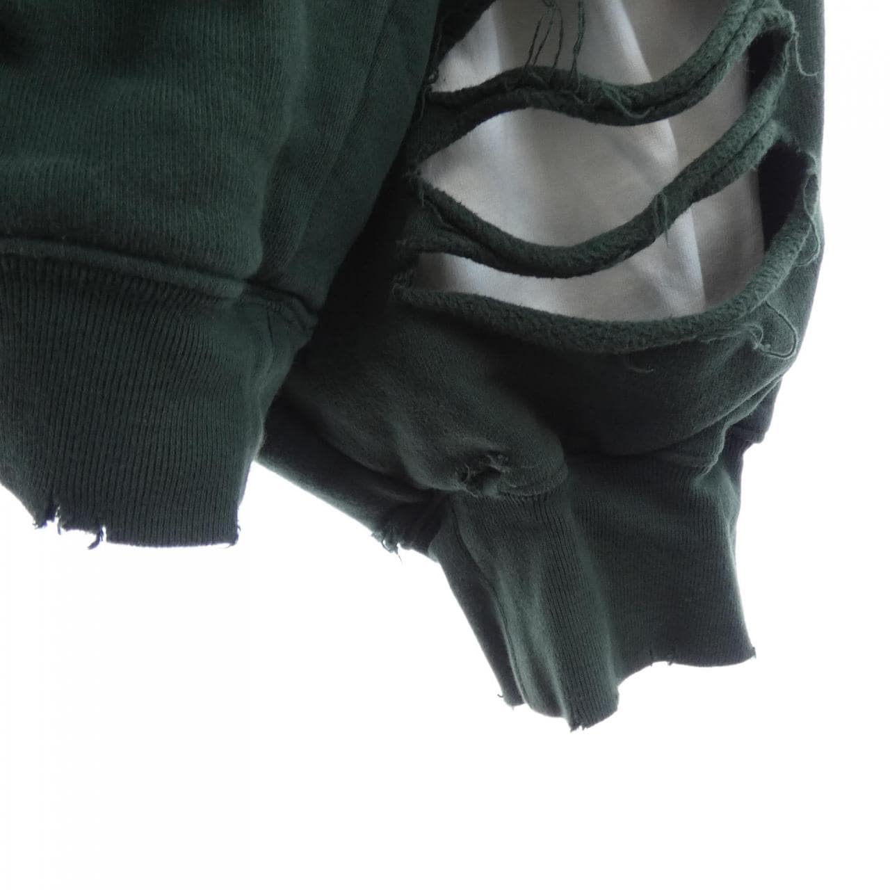 バレンシアガ BALENCIAGA キャップスデストロイドフーディープルオーバー 659403 TKVB6 UNISEX パーカー