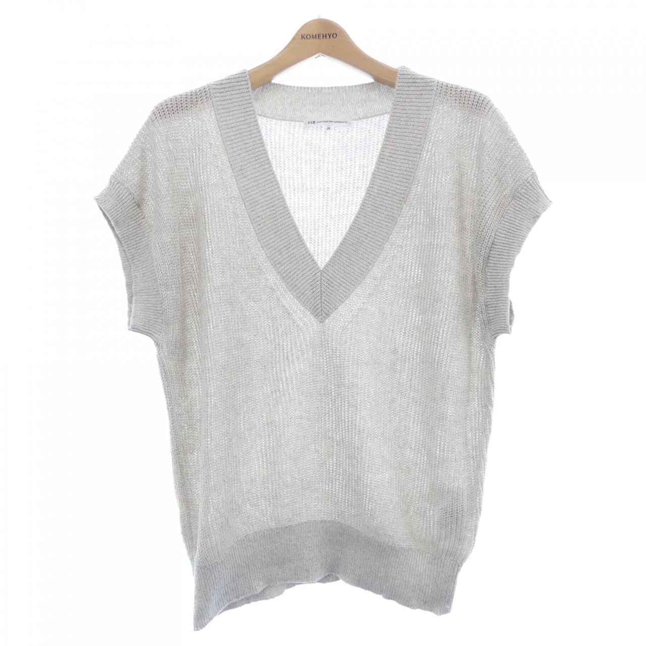 ニジュウサンク 23区 ニット