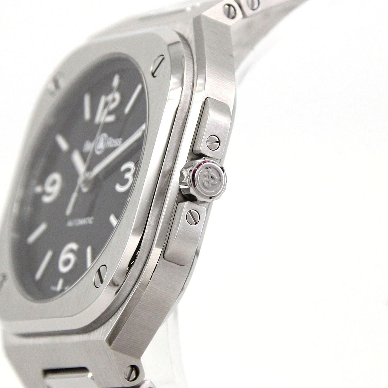 ベル&ロス BR05ブラックスティール BR05A-S-BL-ST/SST SS 自動巻