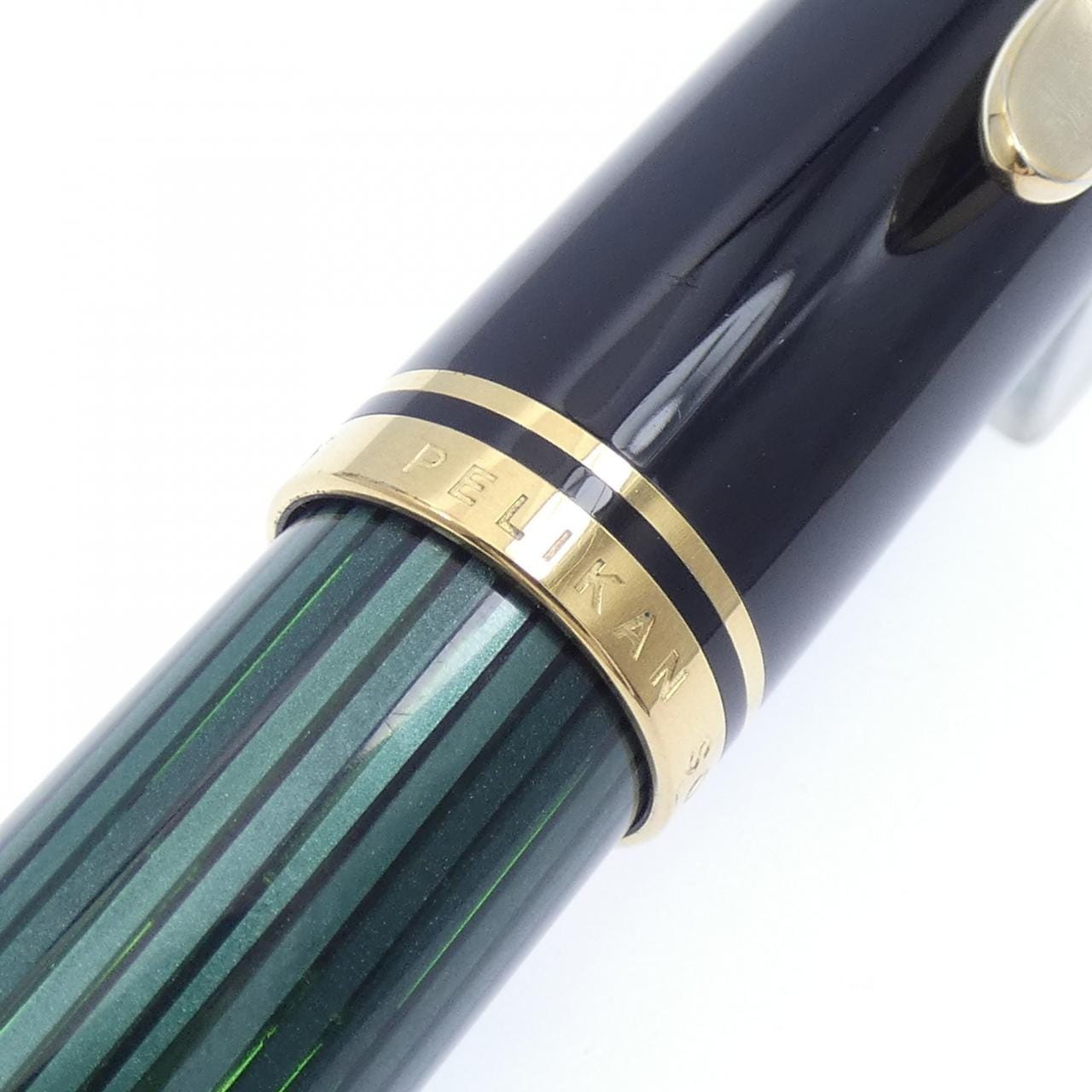 ペリカン スーベレーンM600緑縞 万年筆