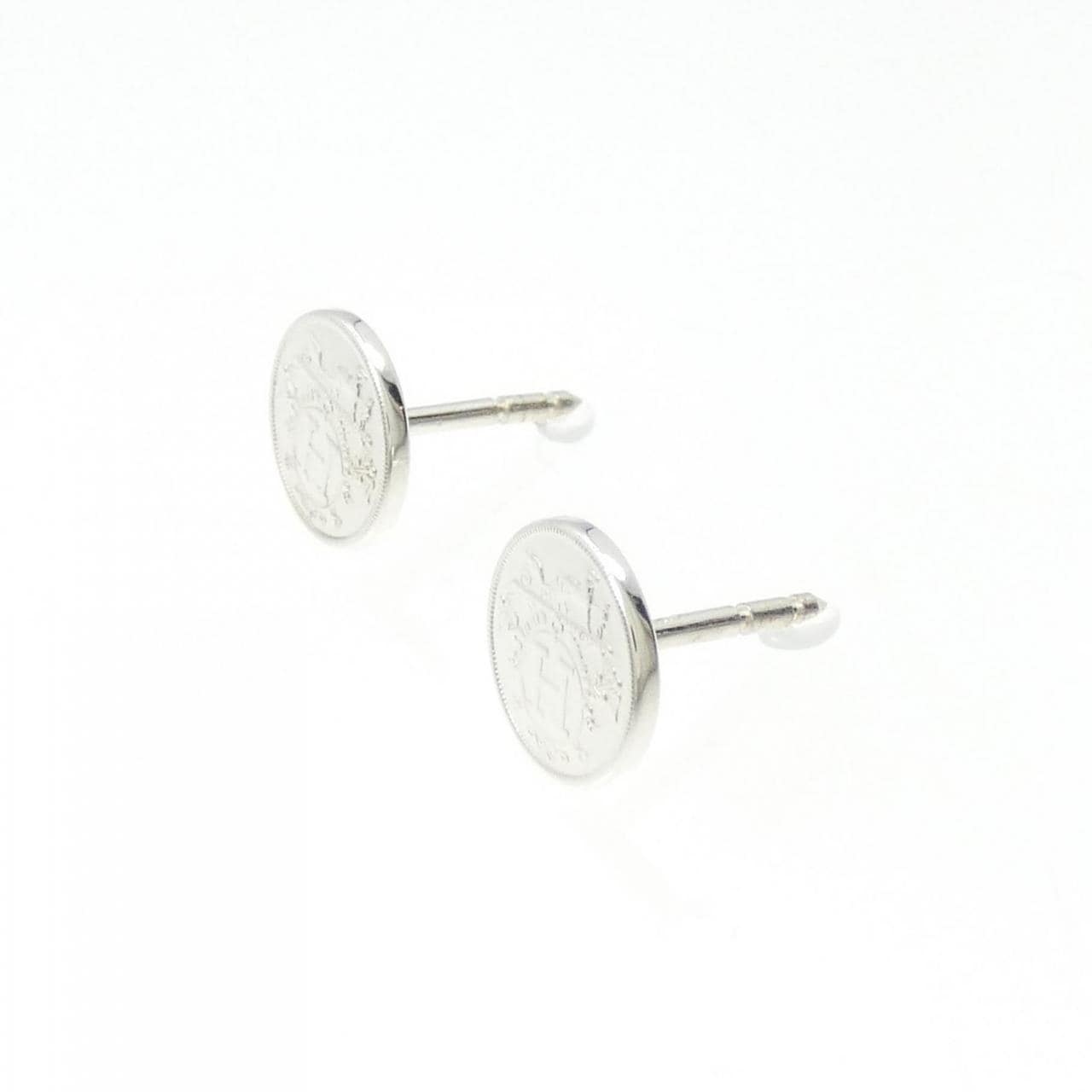 HERMES Exlibris TPM earrings