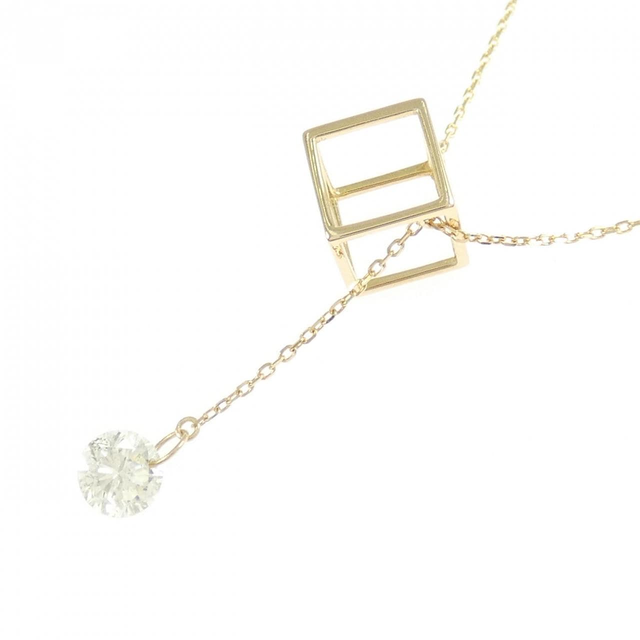 K18YG ダイヤモンド ネックレス 0.311CT