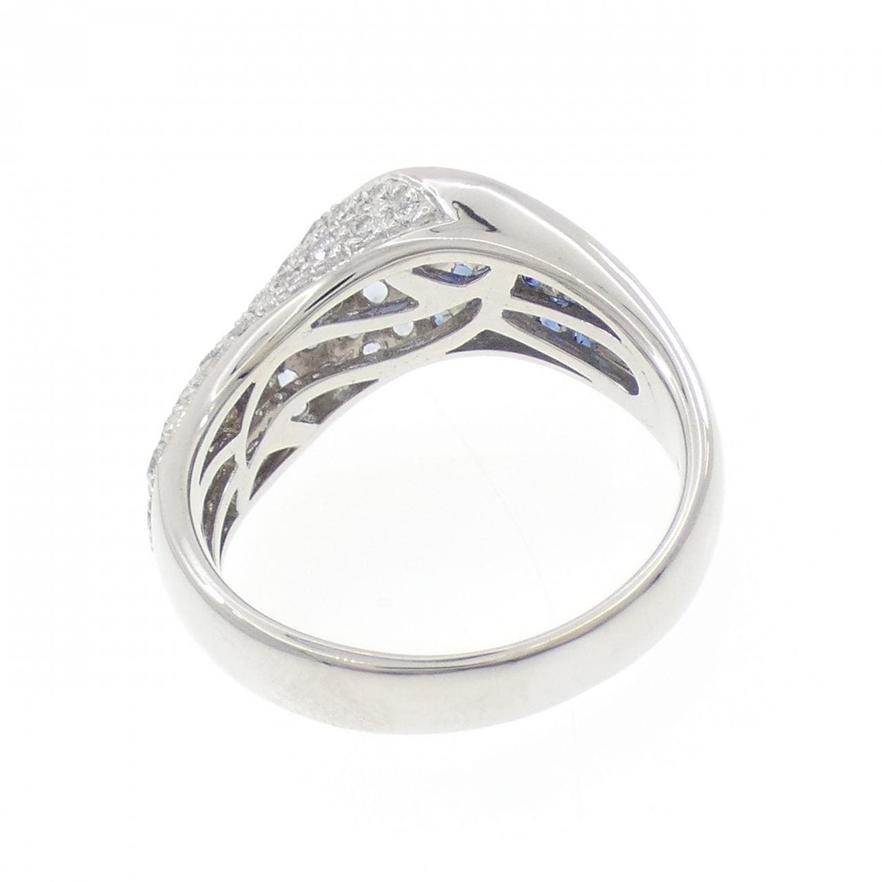 PT900 サファイヤ リング 0.89CT