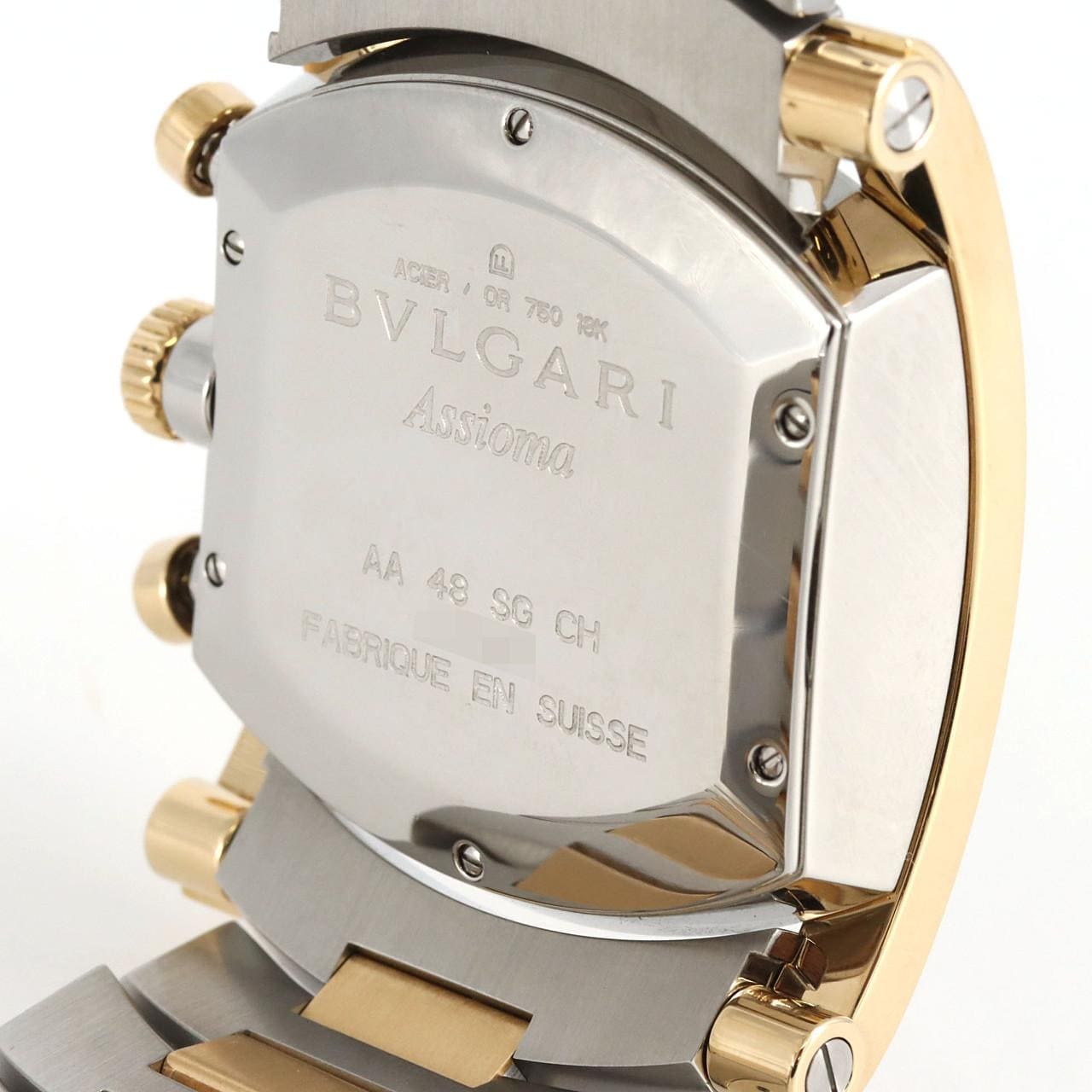 BVLGARI Show Macronograph Combi AA48SGCH/AA48C 6SGDCH SSxYG自動上弦