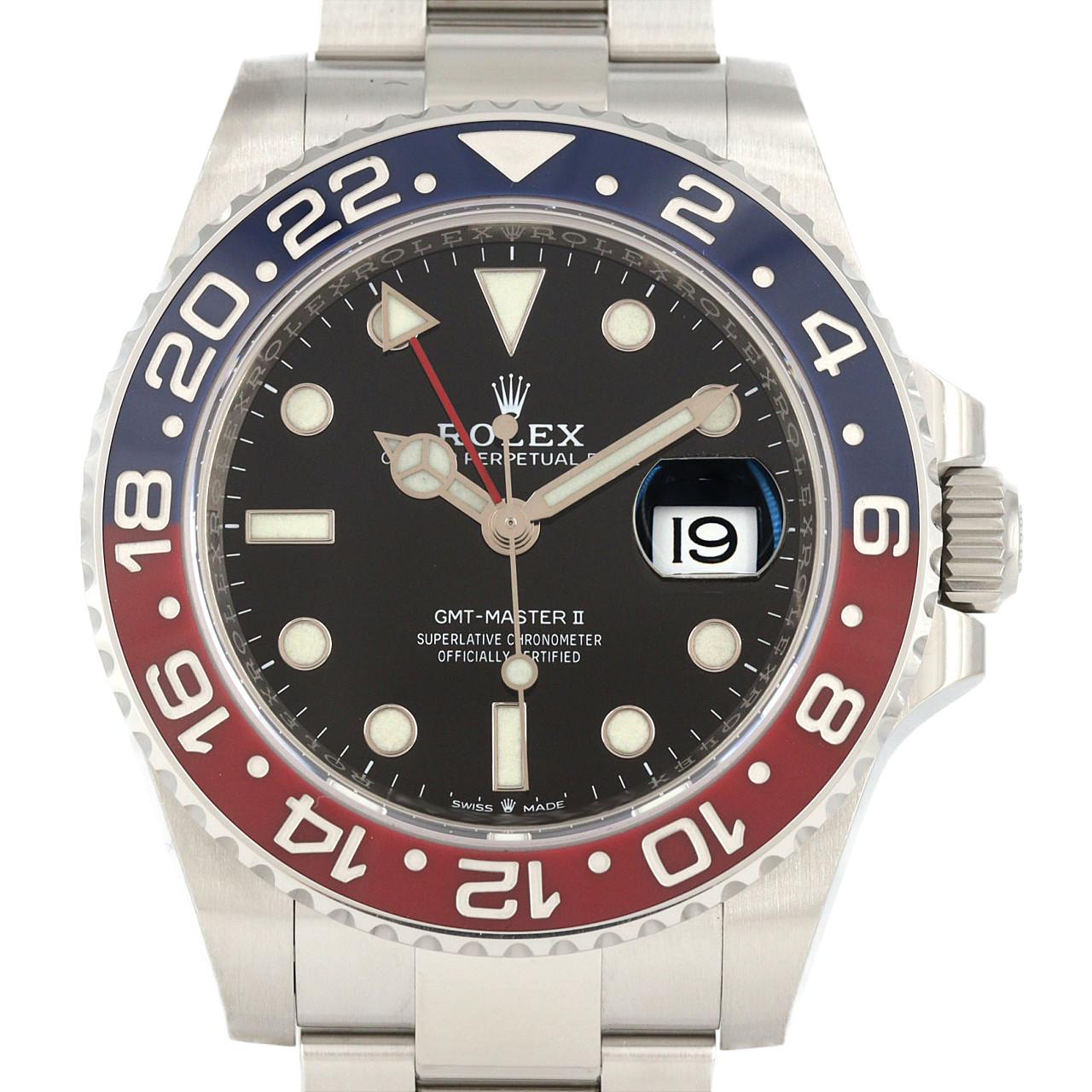 ロレックス GMTマスターⅡ 126710BLRO･3 SS 自動巻 ランダム番