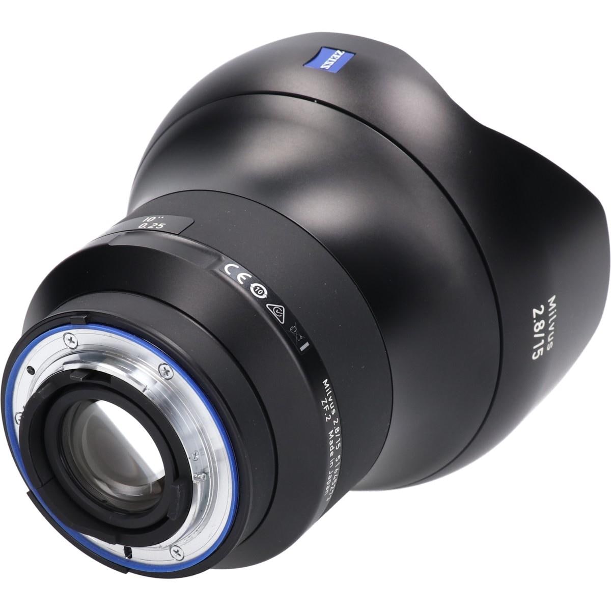 ＭＩＬＶＵＳ１５ｍｍ　Ｆ２．８ＺＦ．２（ニコン用）