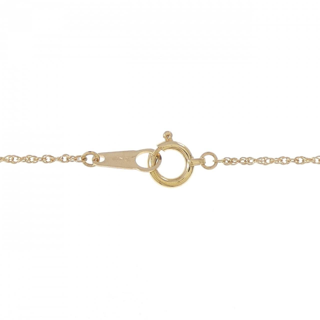 K24YG/K18YG ダイヤモンド ネックレス 2.0CT