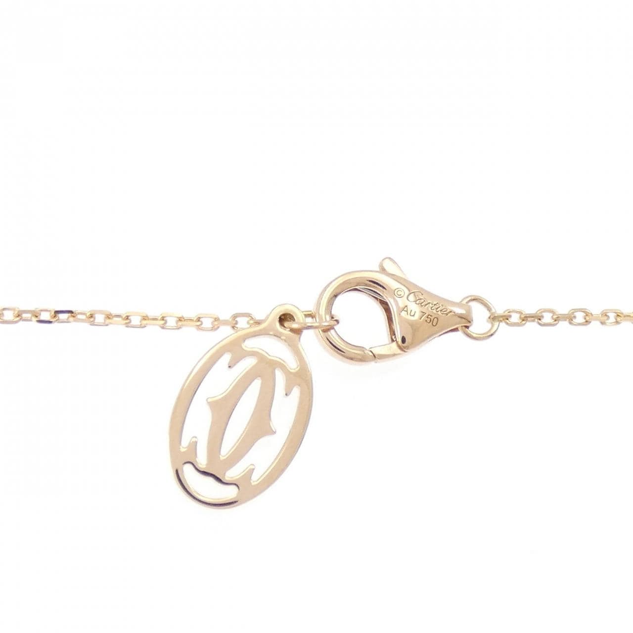 カルティエ Cドゥ カルティエ ネックレス 0.34CT D IF 3EXT