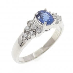 PT900 サファイヤ リング 0.55CT