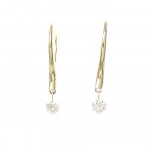 K18YG ダイヤモンド ピアス 0.16CT