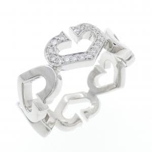 カルティエ Cハート 1P リング