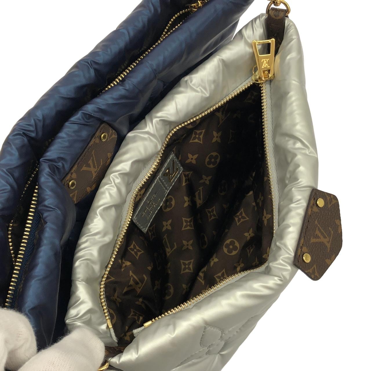 ルイヴィトン モノグラム(LVピロー) マキシ ミュルティ ポシェット アクセソワール M21057 ショルダーバッグ